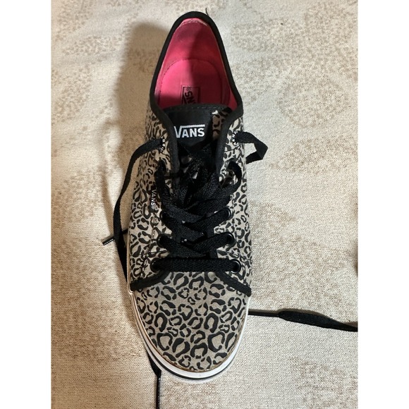 Vans Classic Slip On Womens Size 9 Shoes Cheetah Leopard Print Skate Sneakers - Picture 10 of 10